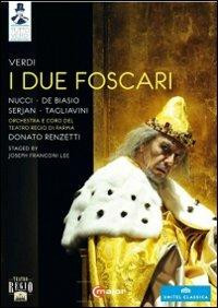 0814337012106 CD Giuseppe Verdi. I due Foscari (DVD) - Giuseppe Verdi