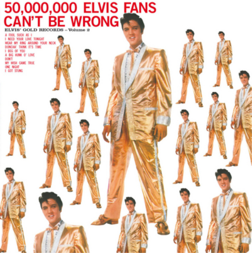 Elvis Presley Elvis' Golden Records: 50,000,000 Elvis Fans Can't Be W (Vinyl LP)