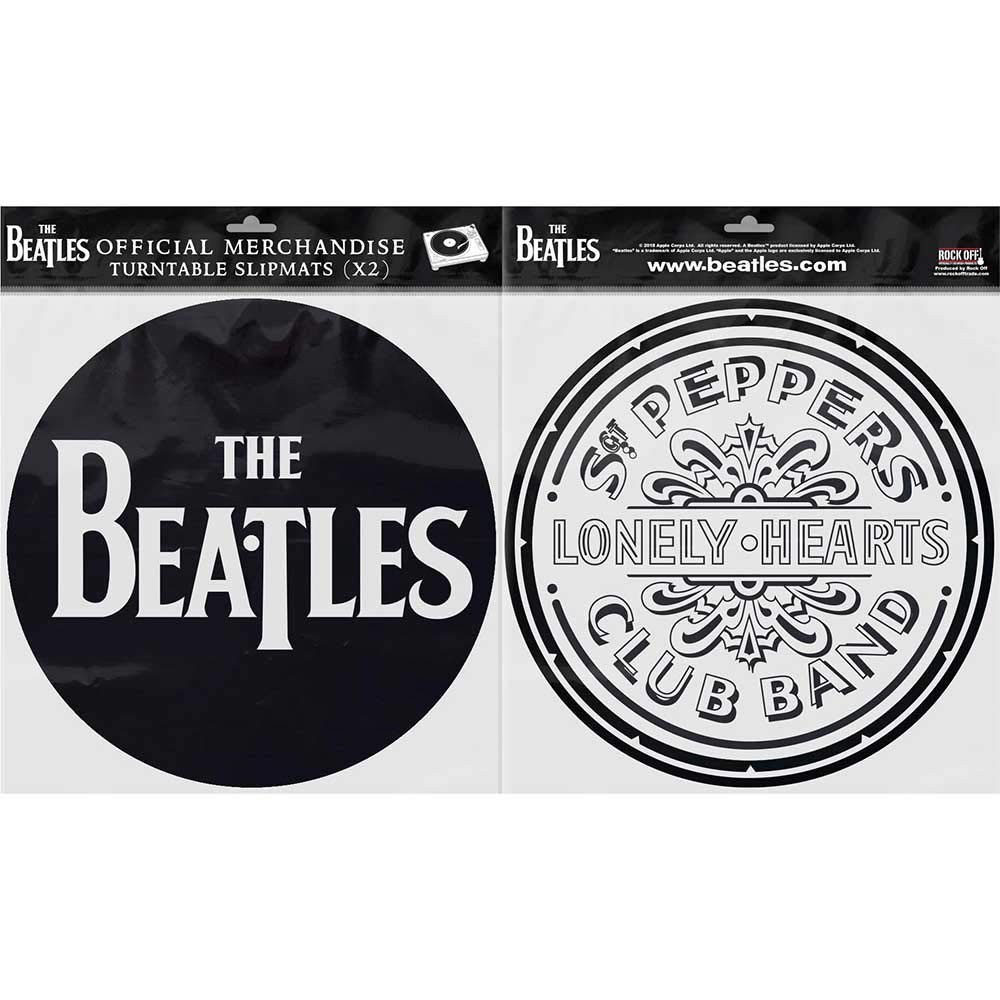 the Beatles ROCKOFF Tappetino Antistatico Drop T Logo & Sgt Pepper Dr (Vinyl LP)