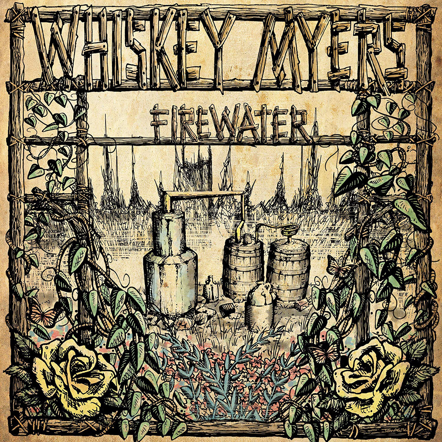 Whiskey Myers Firewater (Vinyl LP) 12" Album
