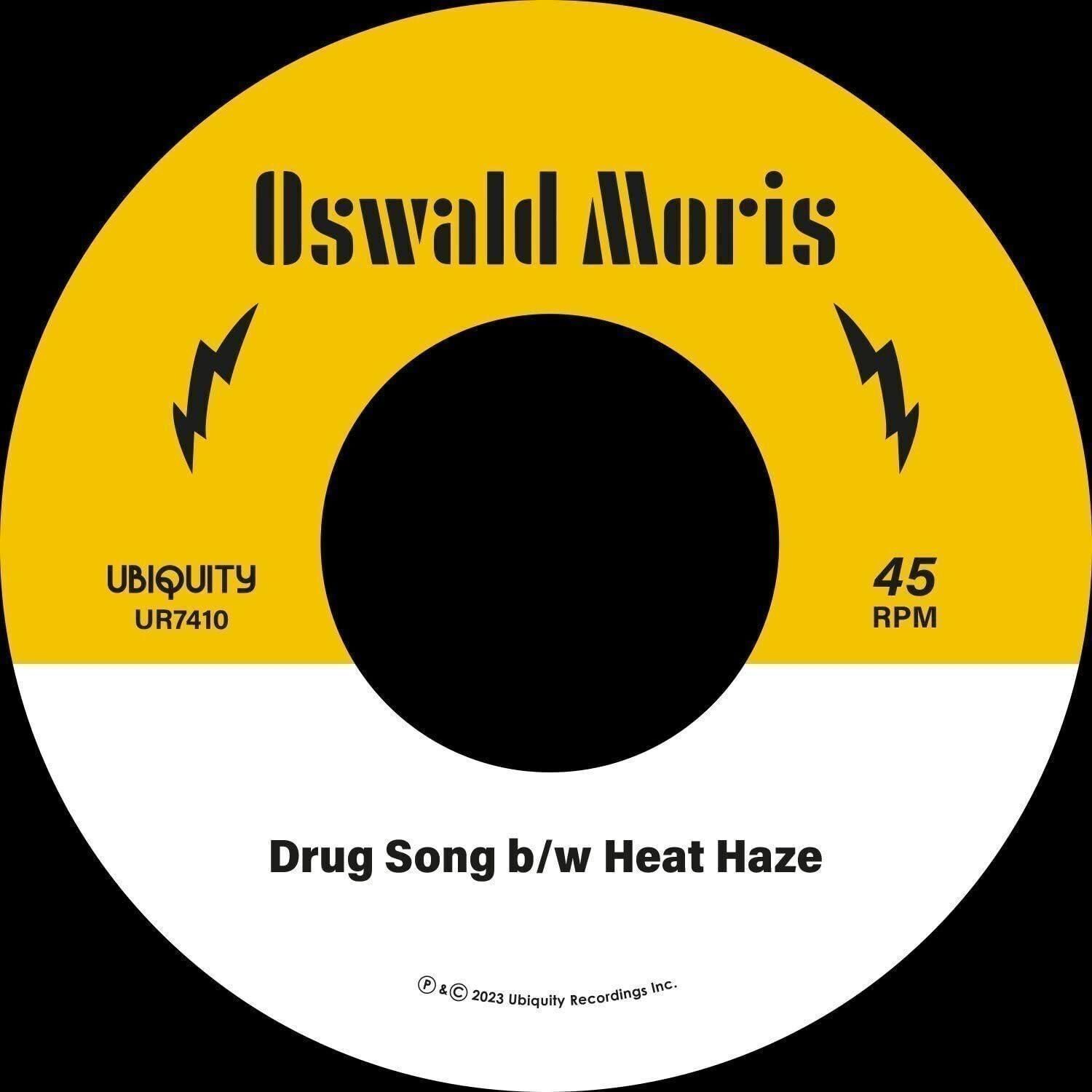 Vinile Oswald Moris - Drug Song B/W Heat Haze (7")