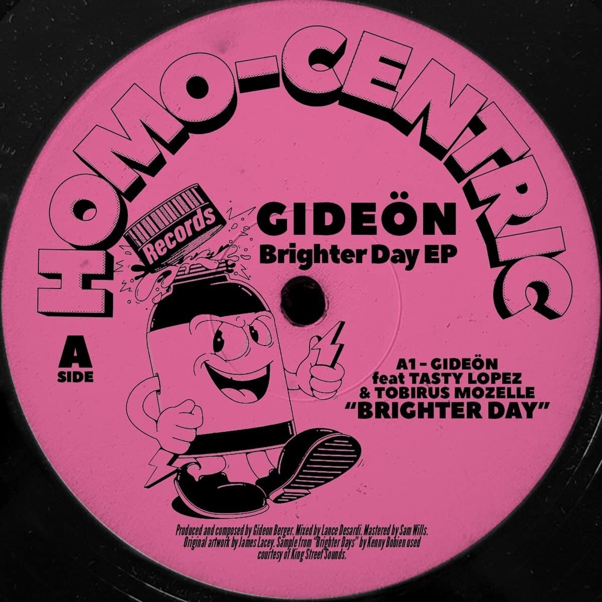 Gideon Brighter Day EP (Vinyl LP) 12" EP