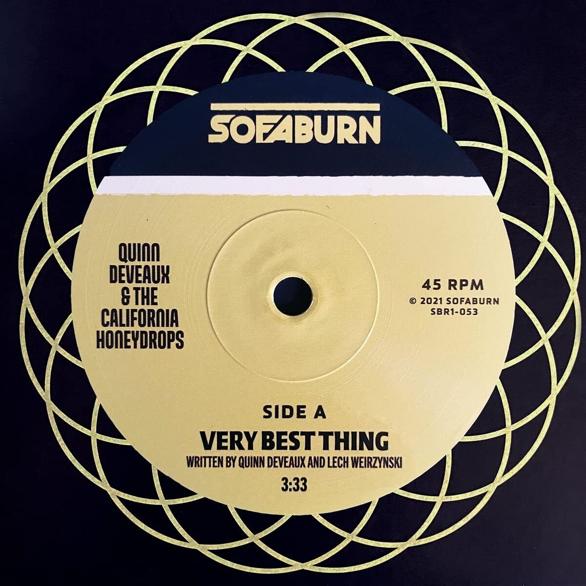 Quinn Deveaux & the California Honeydrop Very Best Thing/Take You Bac (Vinyl LP)