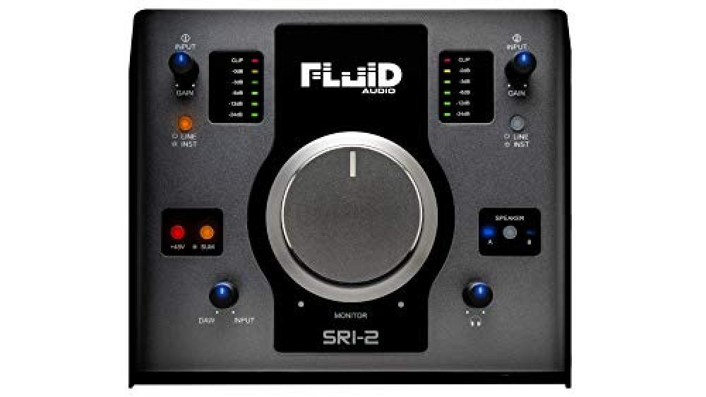 Fluid Audio Sri 2 2 X 2 da 24 Bit/192 KHz USB Audio Interface & Monitor Controll