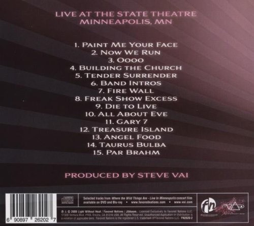 Where the Wild Things Are [Digipak] by Steve Vai