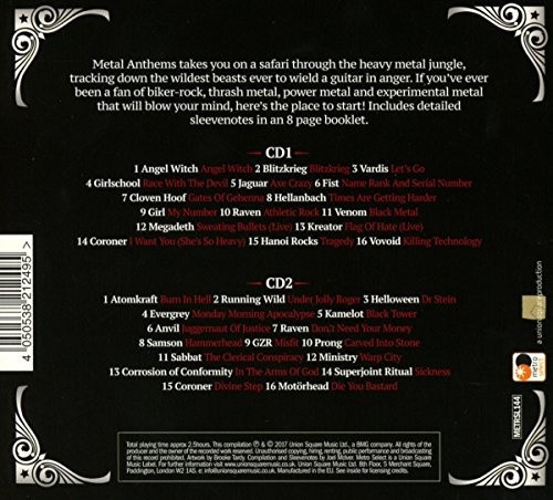 Metal Anthems / Various by VARIOUS ARTISTS