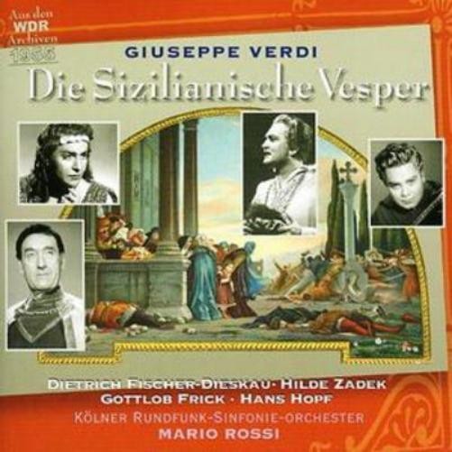 Kolner Rundfunkchor Sicilian Vespers, The (Rossi, Cologne Rso, Zadek, Hopf) (CD)