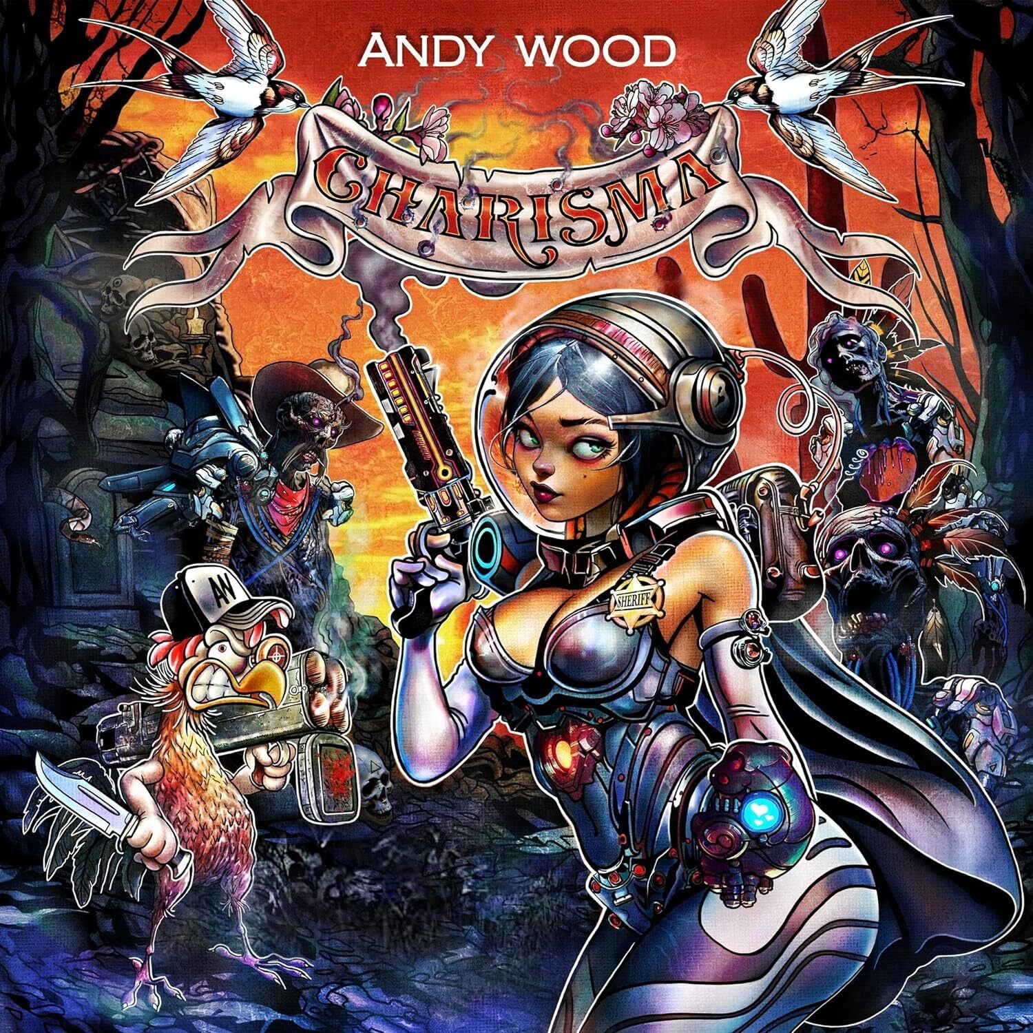 Andy Wood Charisma (CD) Album Digipak