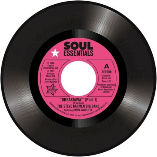 The Steve Karmen Big Band Breakaway (Vinyl LP) 7" Single