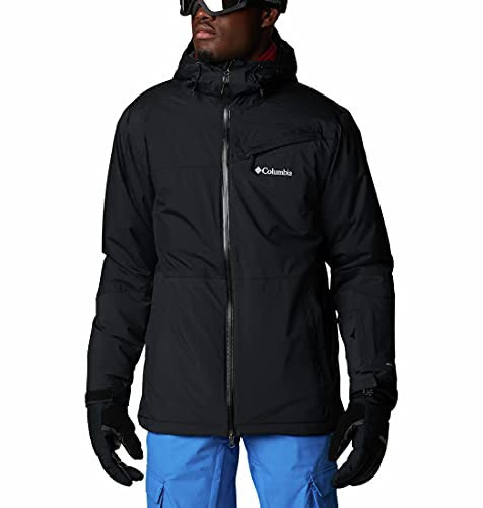 (TG. XXL) Columbia Iceberg Point, Giacca da Sci, Uomo, Nero (BLACK), XXL - NUOVO