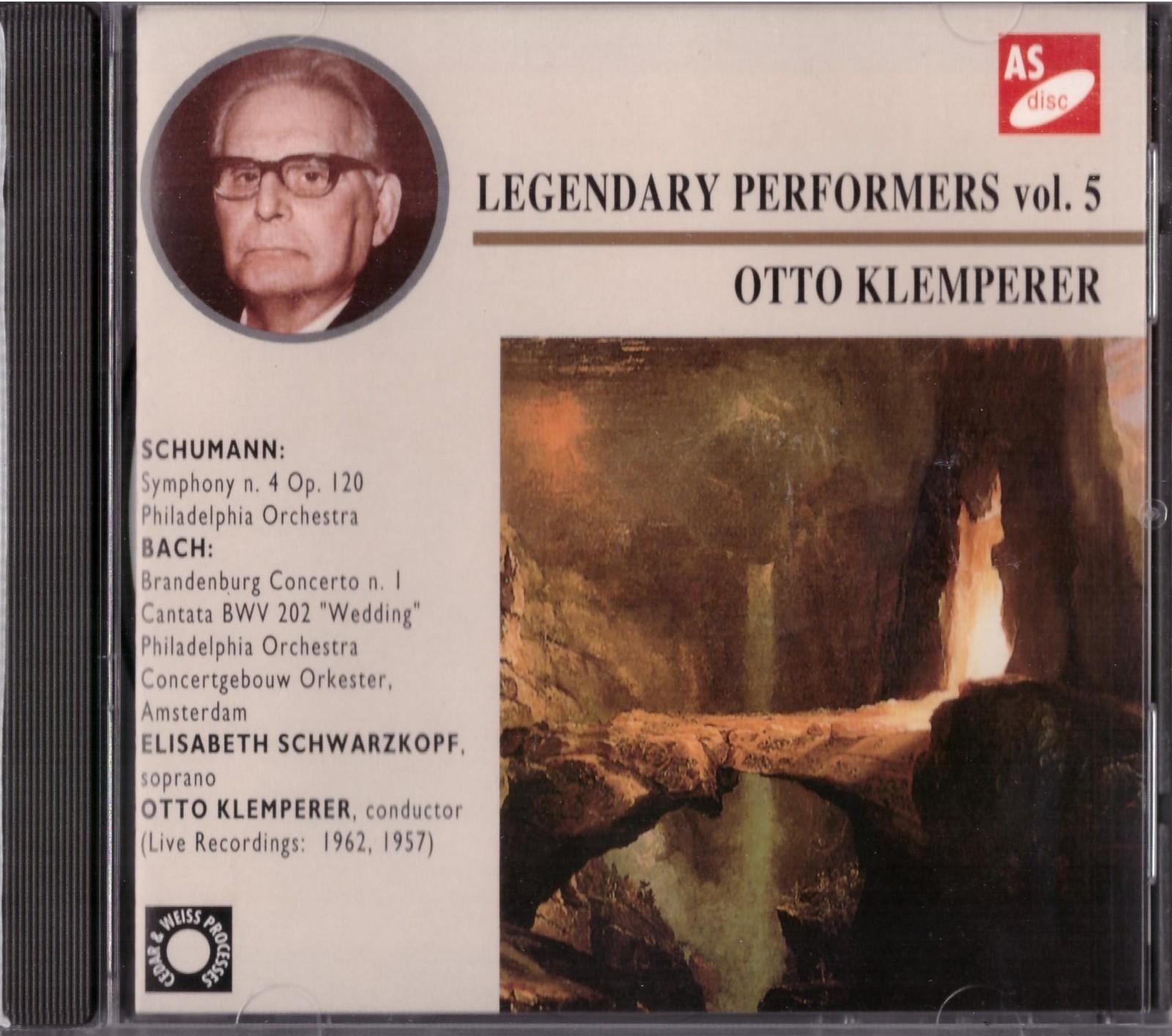Schumann - Sinfonia n. 4  / Otto Klemperer - CD