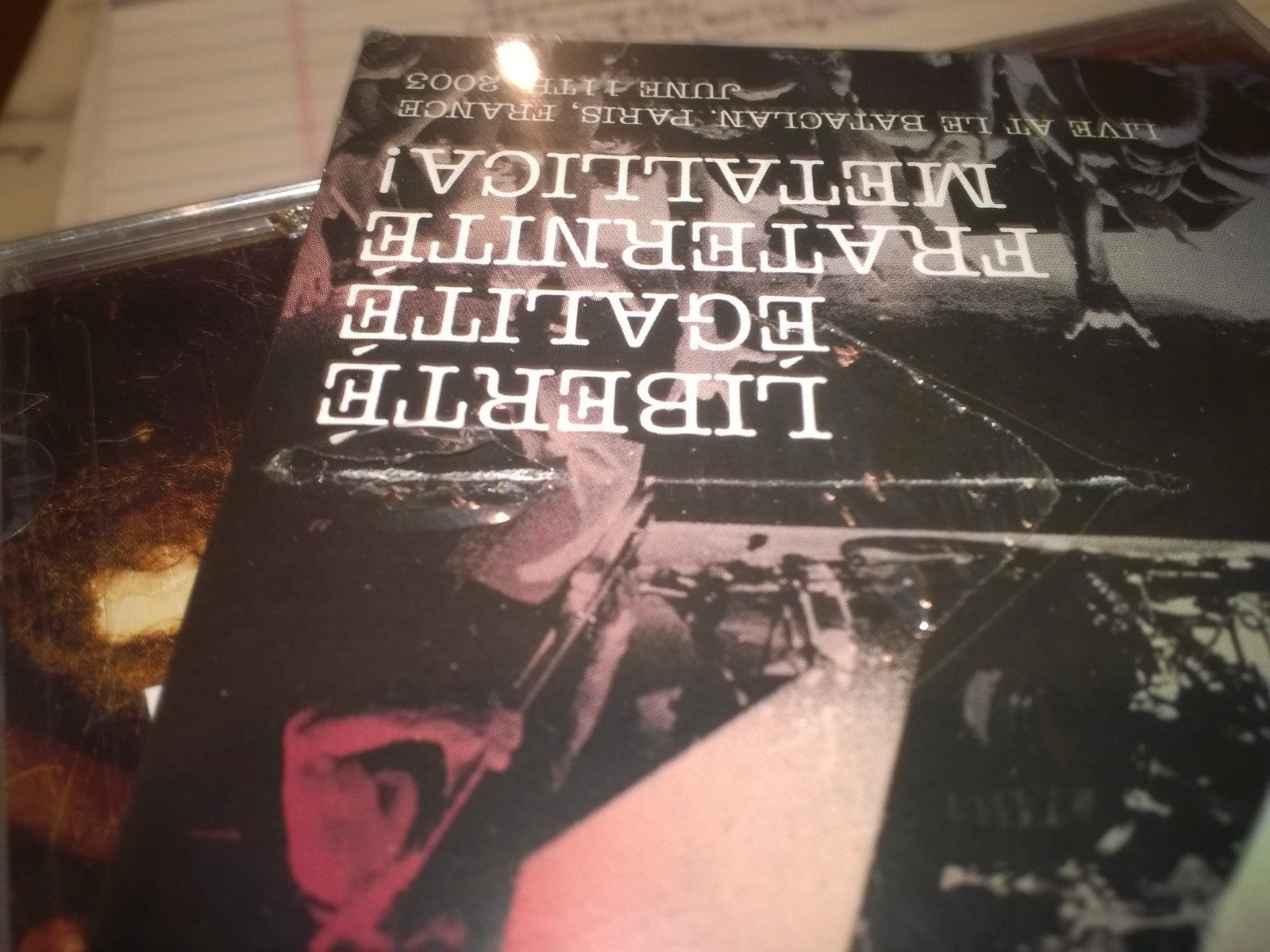 Metallica Liberté, Egalité, Fraternité, Metallica! - Live at Le Bataclan. P (CD)