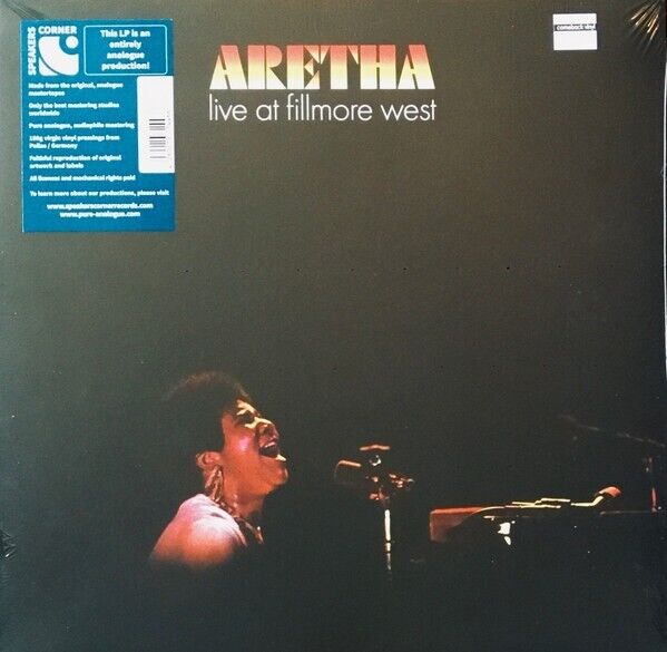 ARETHA FRANLIN - Live at Fillmore West (2024) LP audiophile Vinyl