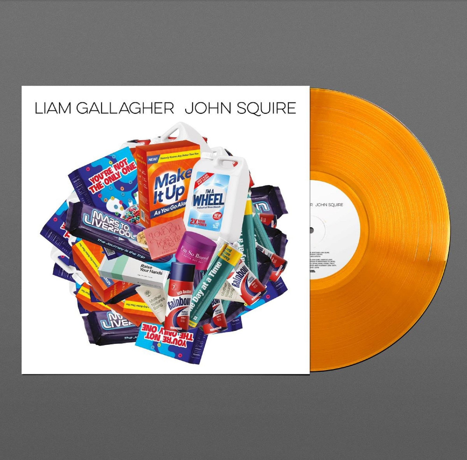 Liam Gallagher, Liam Gallagher John Squire (Vinile Arancione - Esclu (Vinyl LP)
