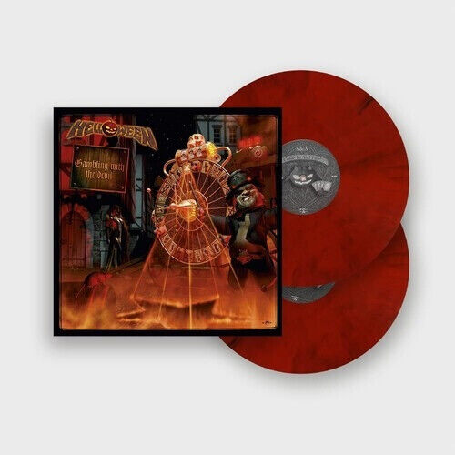 Helloween Gambling With The Devil Doppio Vinile Lp Colorato Rosso e Arancione