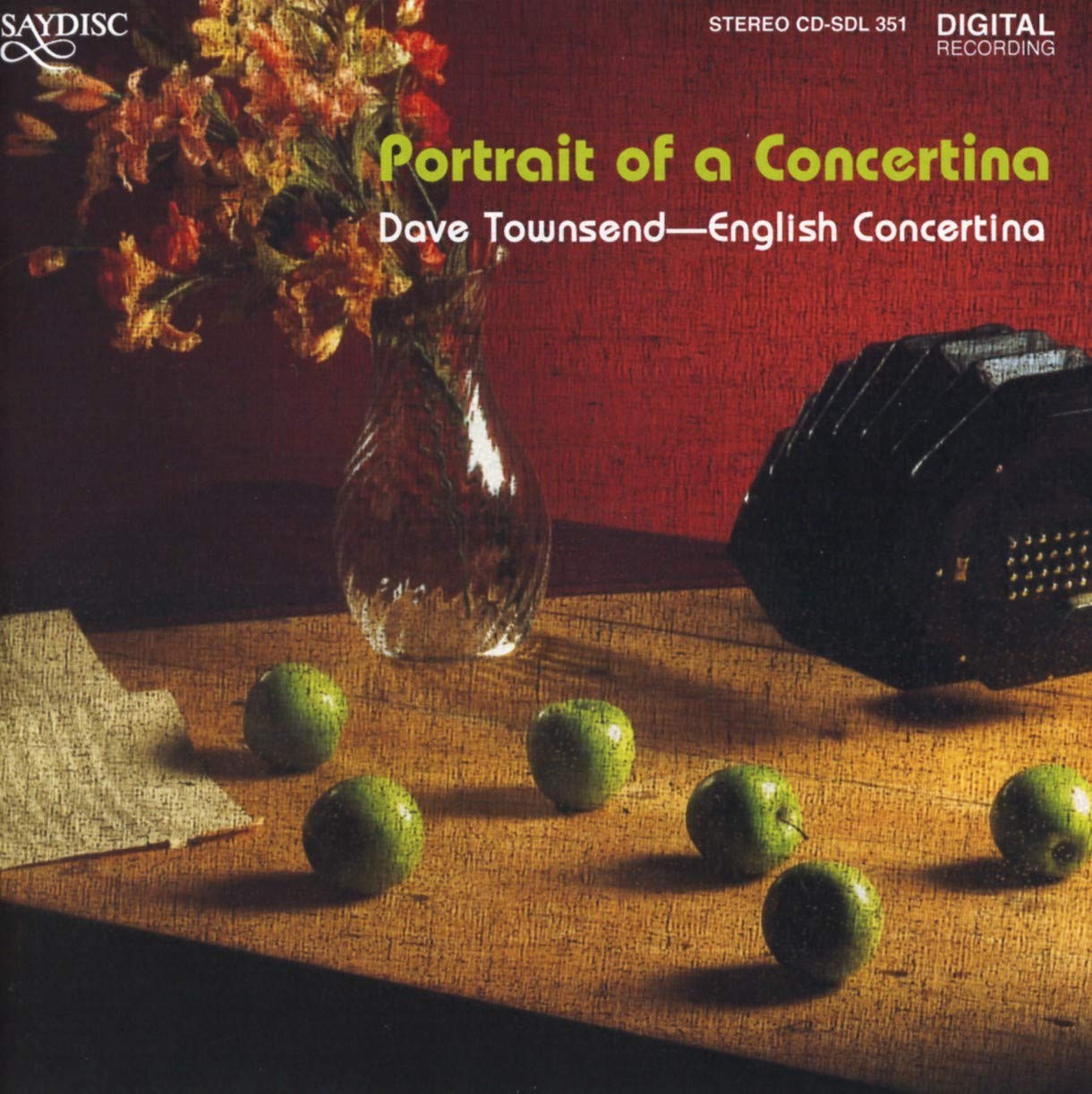Dave Townsend Portrait of a Concertina (CD) Album