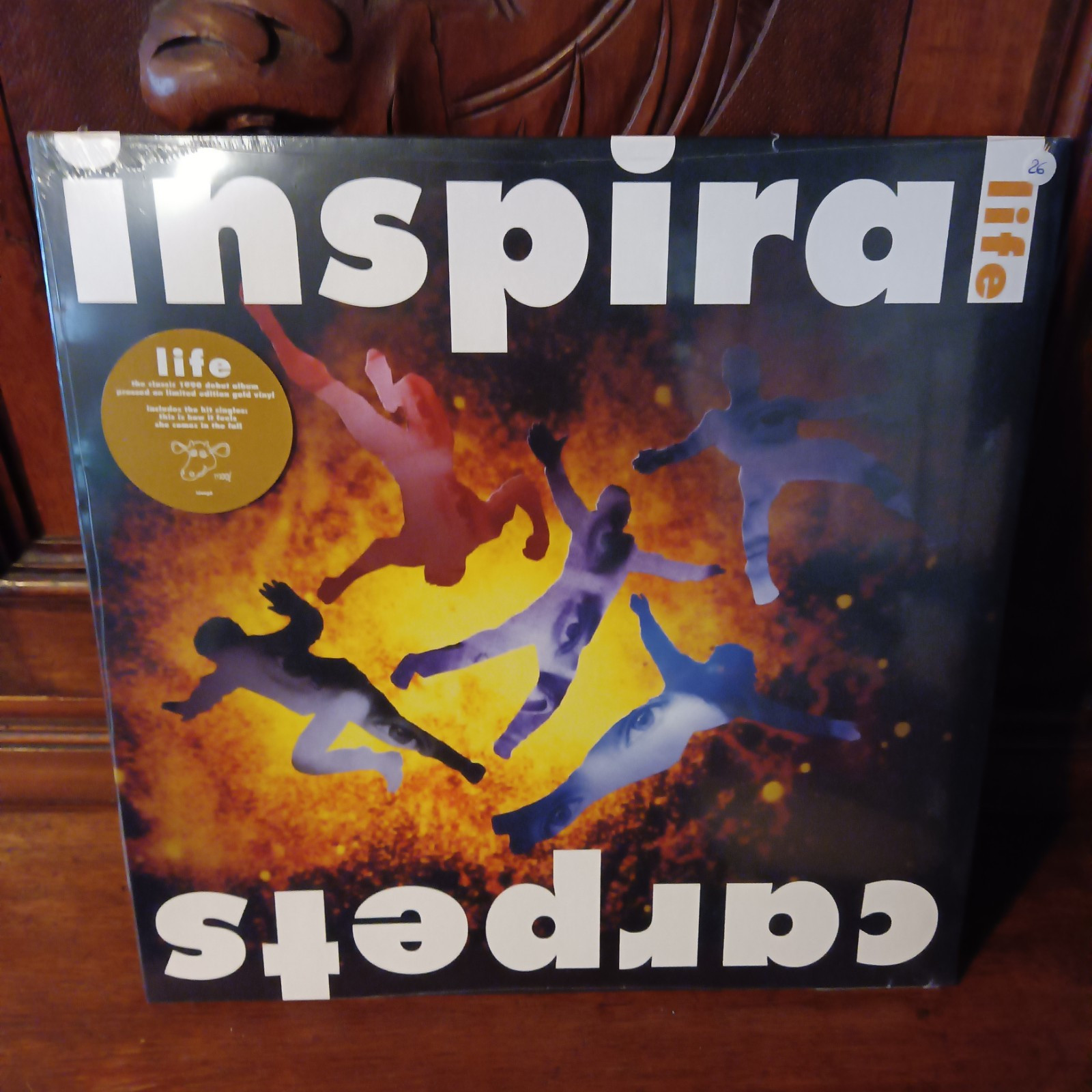 Inspiral Carpets - Life - Limited Ed. Gold Vinyl - New And Sealed