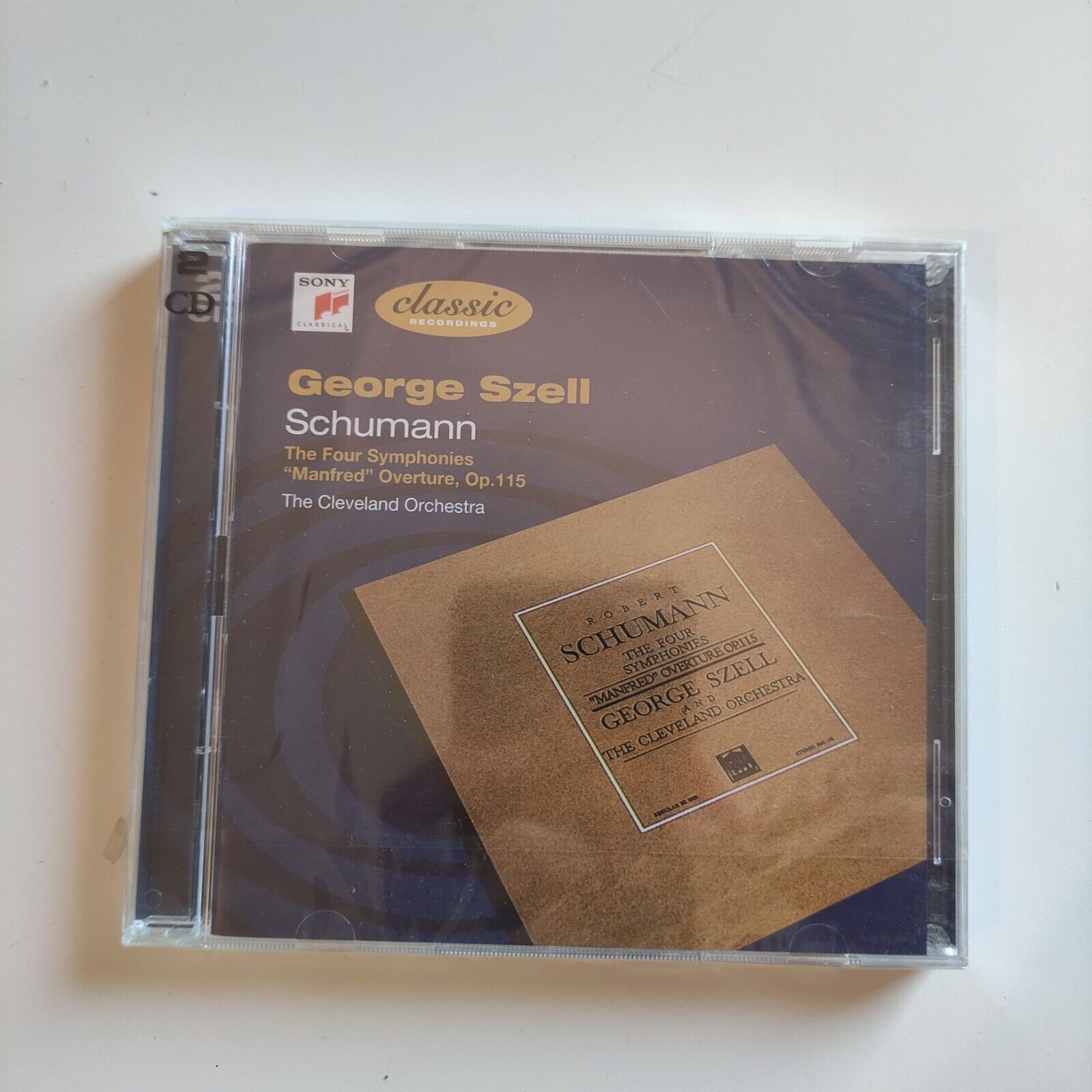Schumann - The Four Symphonies / 2 CD sigillati / Sony Classical
