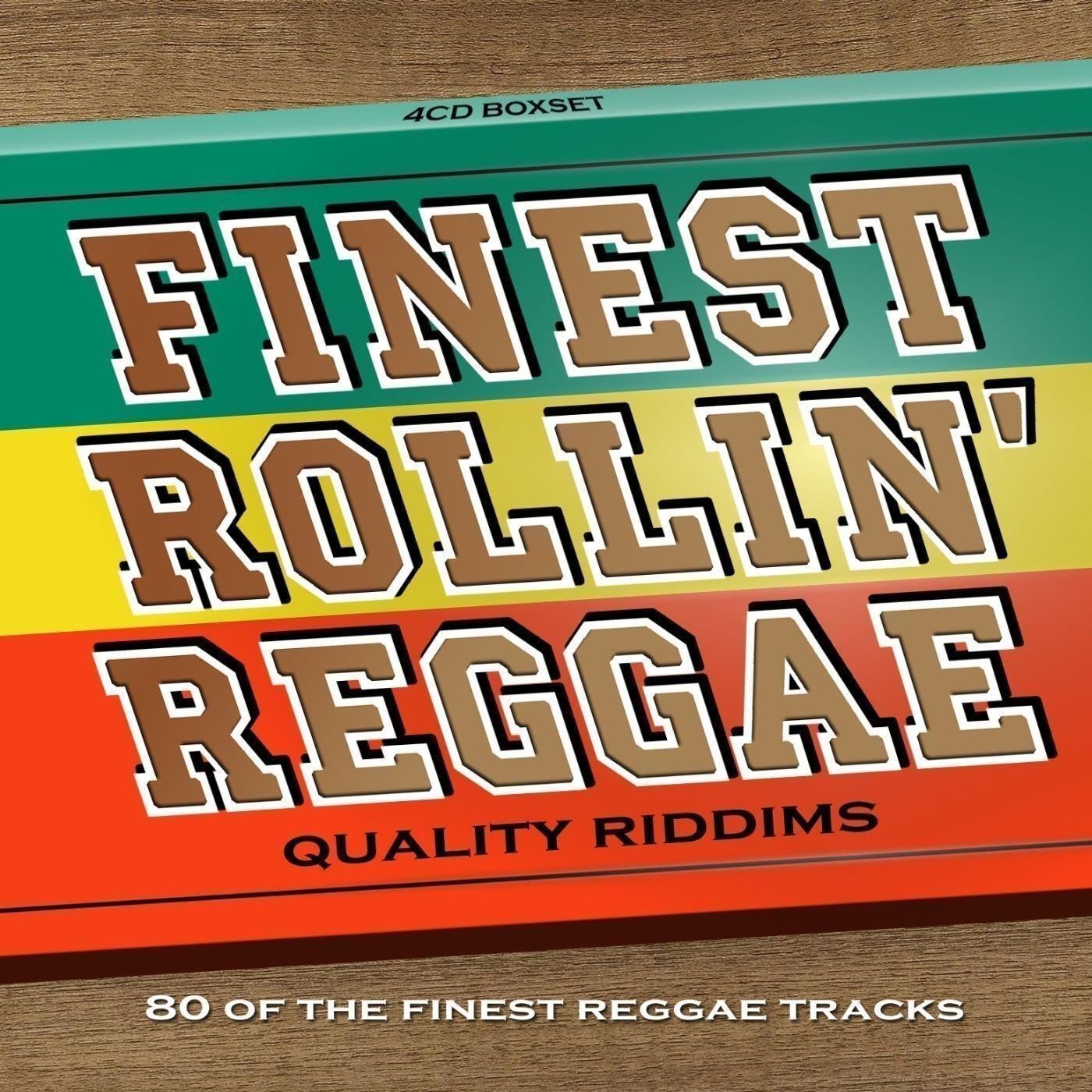 Audio Cd Finest Rollin' Reggae: Quality Riddims / Various (4 Cd)