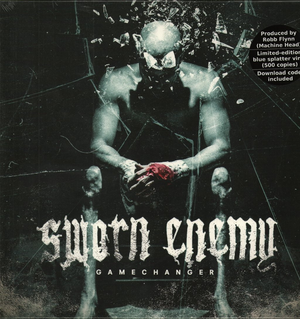 Sworn Enemy Gamechanger LP Vinile USA M-Theory Audio 2019 Vinile Macchiato