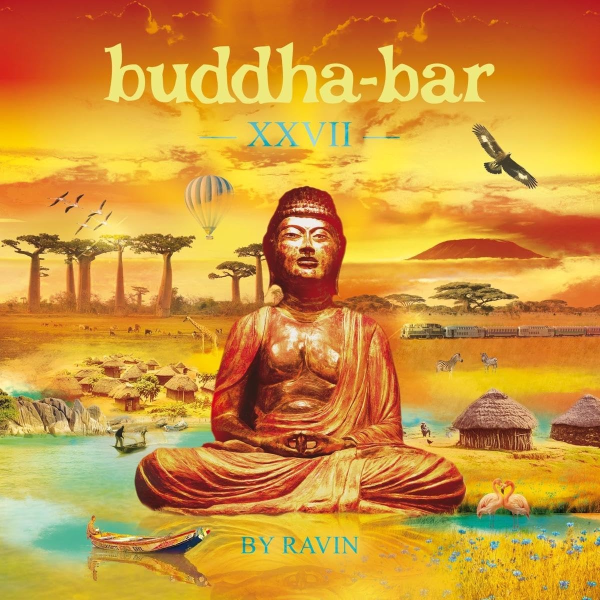 RAVIN/BUDDHA BAR PRESENTS `BUDDHA-BAR XXVII (LIMITED,2 LP COLOUR) VINYL LP NUOVO