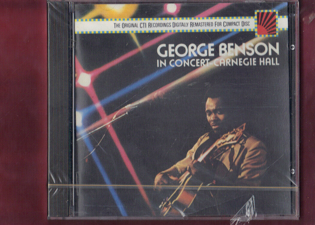 GEORGE BENSON IN CONCERT CARNEGIE HALL CD NUOVO SIGILLATO