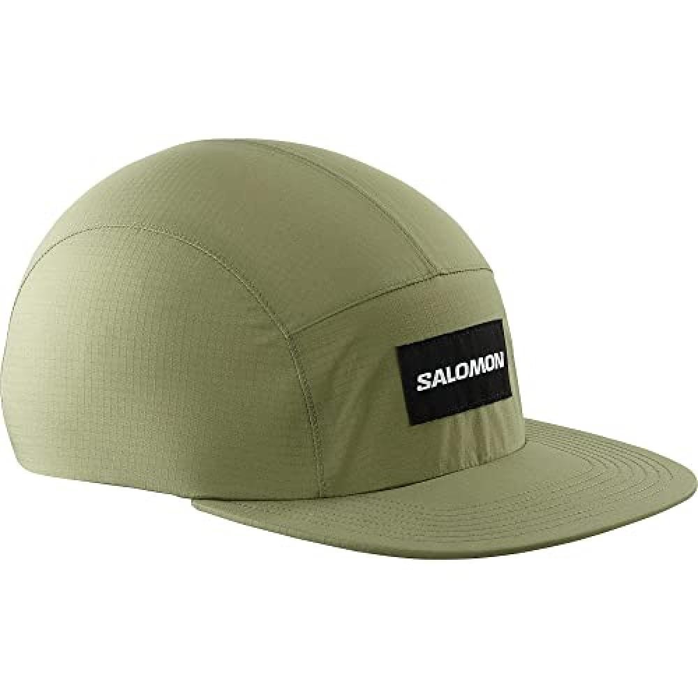 (TG. Taglia unica) SALOMON BONATTI WP Five P cap-Deep Lichen Green - NUOVO