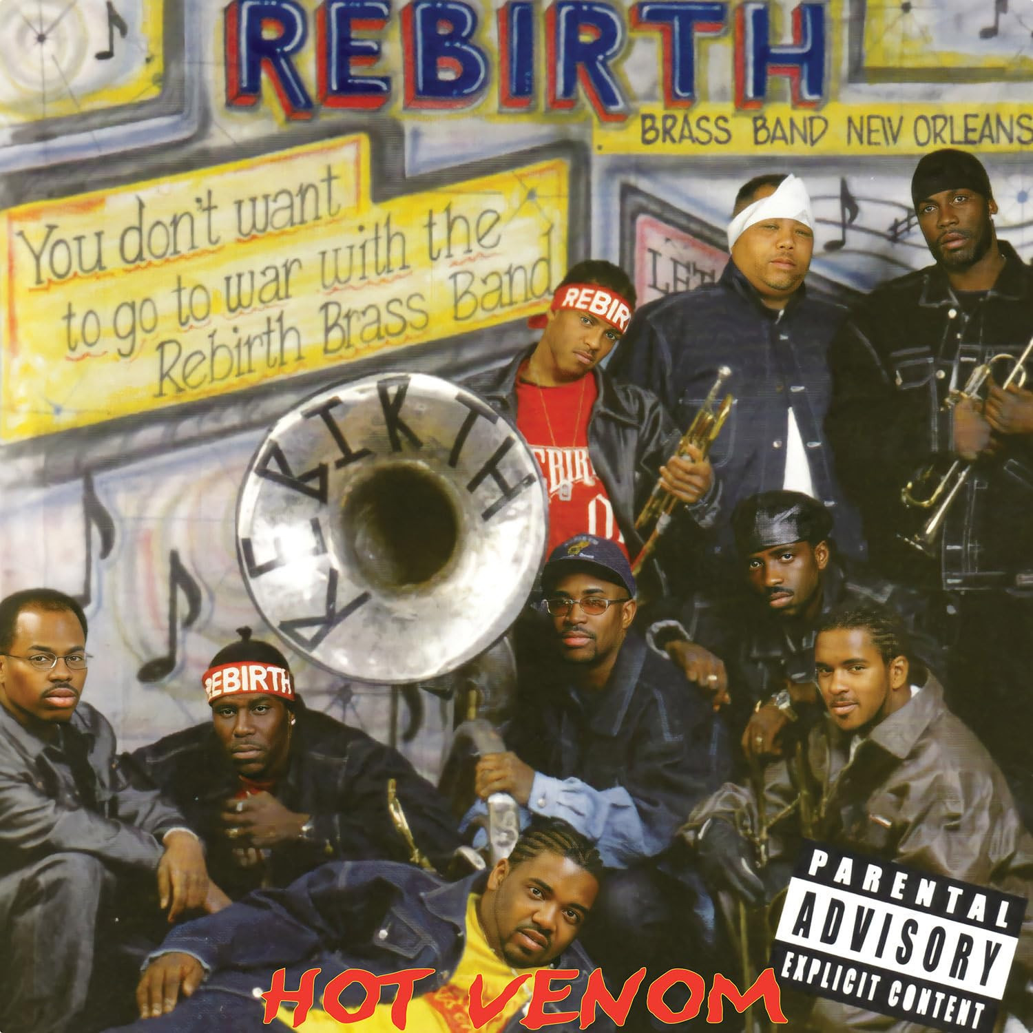Rebirth Brass Band Hot Venom (Vinyl LP)