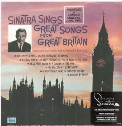 Frank Sinatra Sings Great Songs From Great Britain LP vinyl Europe Universal