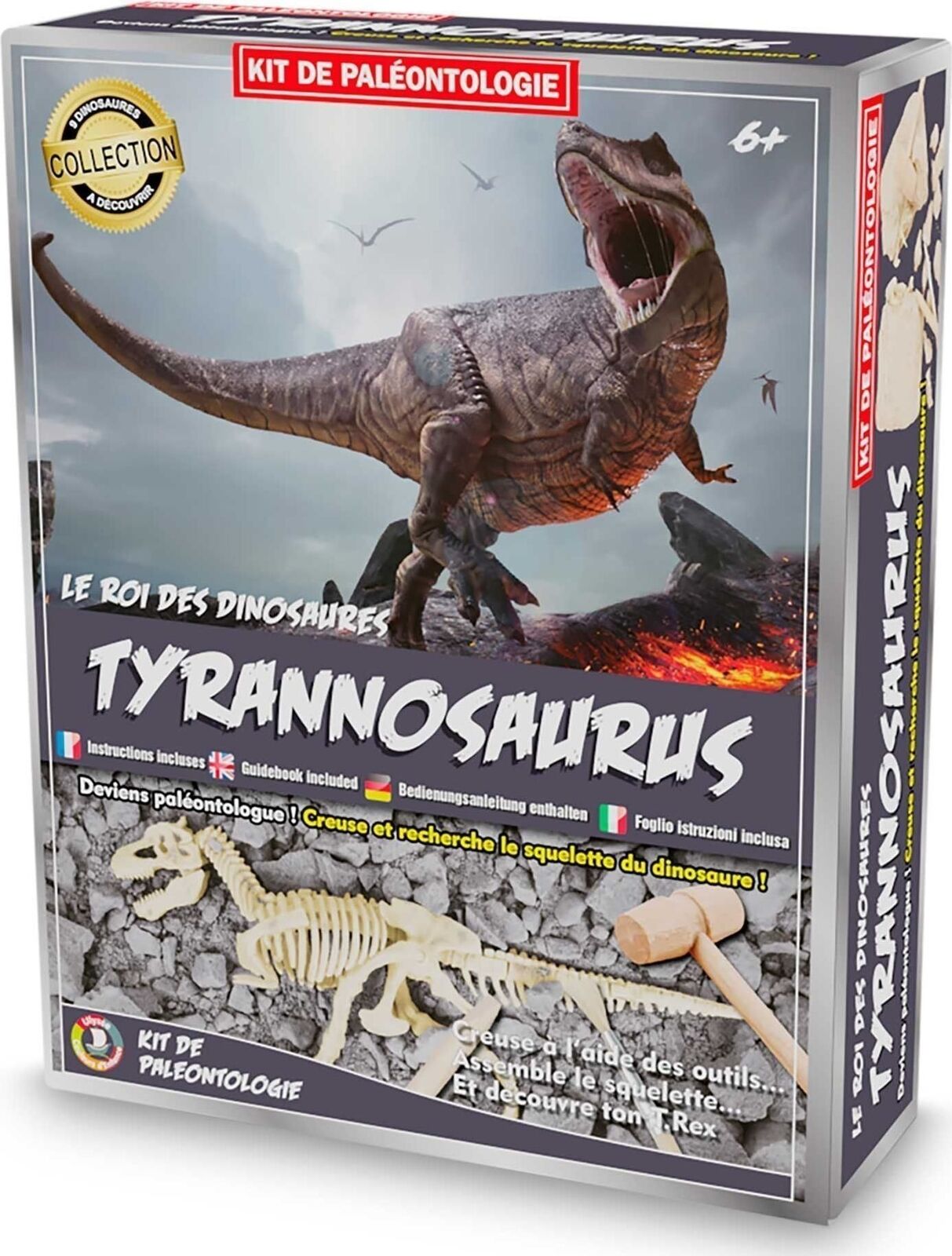 Gadget - Ulysse: Excavation Kit - T.Rex Ulysse Couleurs D'enfance