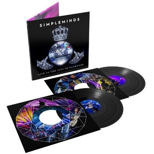 SIMPLE MINDS - Live In The City Of Diamonds (2025) 2 LP vinyl preorder