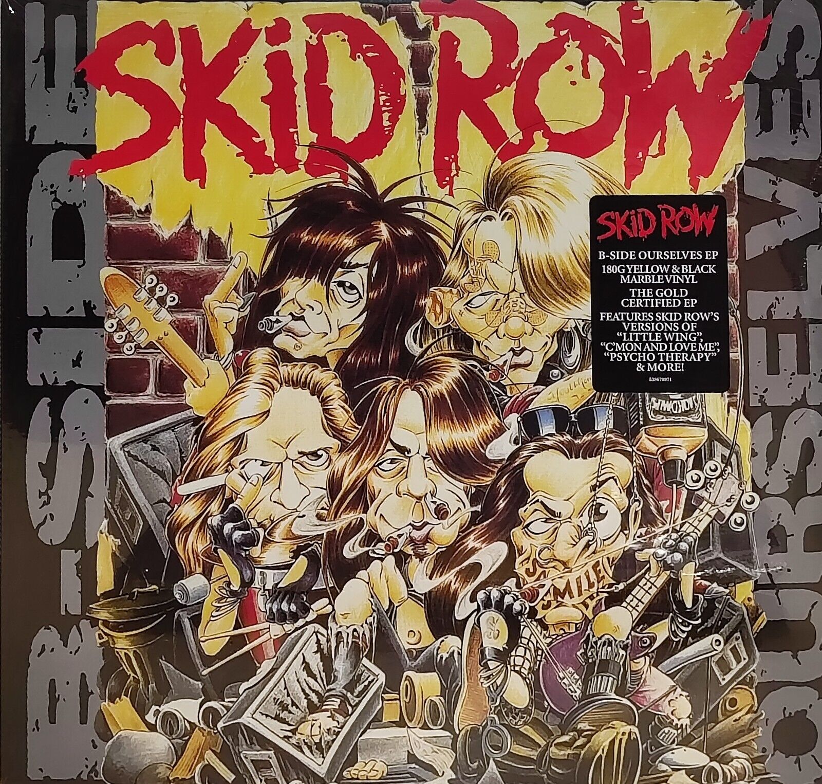 SKID ROW – B-SIDE OURSELVES EP – COLOURED – RSD – BLACK FRIDAY 2023 – 12”