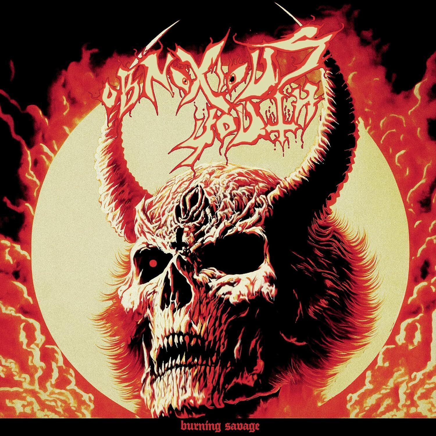 Obnoxious Youth Burning Savage (CD) Album