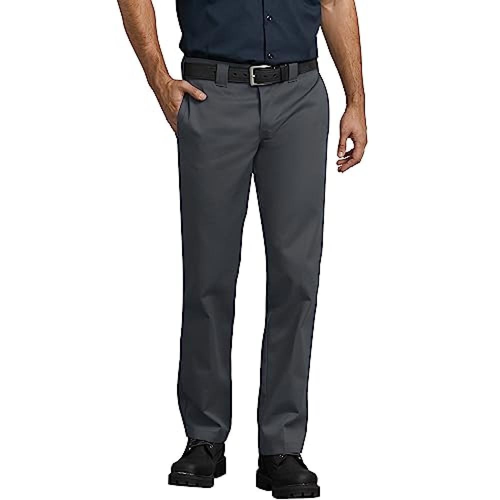 (TG. 38W / 32L) Dickies S/Stght Work Pant Pantaloni, Grigio (Charcoal Grey), 38W