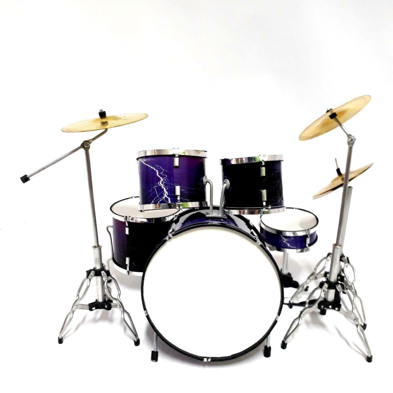 Metallica - Batteria in Miniatura - Miniature Drum Set - Mini Bateria