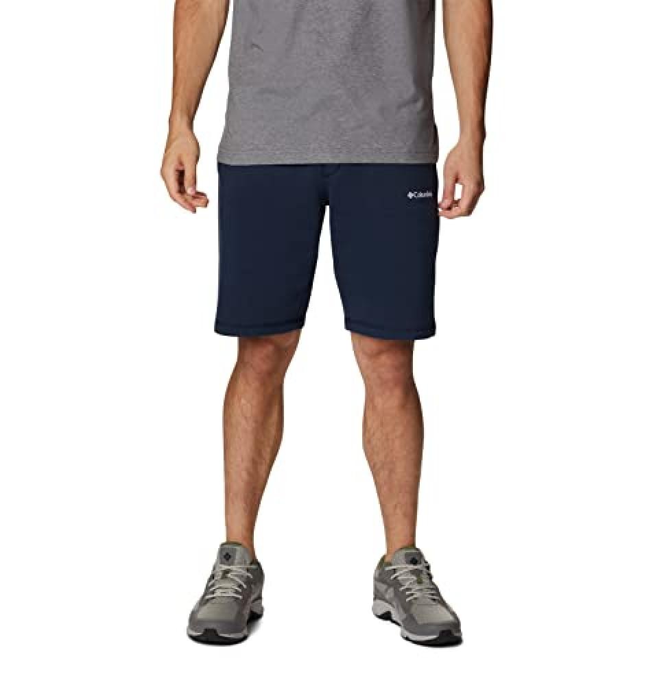(TG. S) Columbia, M , Logo Fleece Short - NUOVO