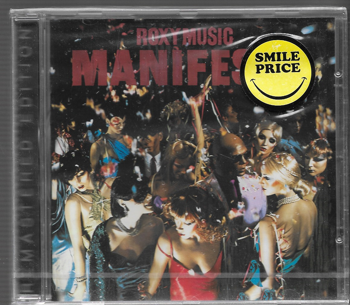 ROXY MUSIC MANIFESTO CD REMASTERED NUOVO SIGILLATO!!!