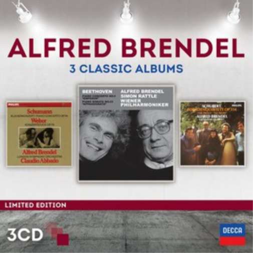 Alfred Brendel Alfred Brendel: 3 Classic Albums (CD) Limited  Album