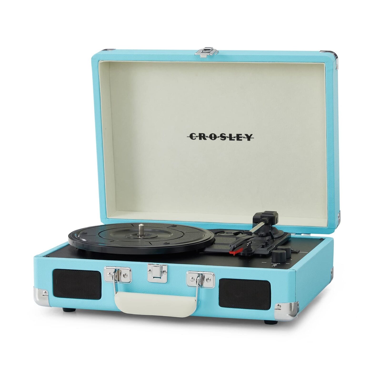 Audio & Hi-Fi Crosley: Cruiser Plus Deluxe Portable Turntable - Now With Bluetoo