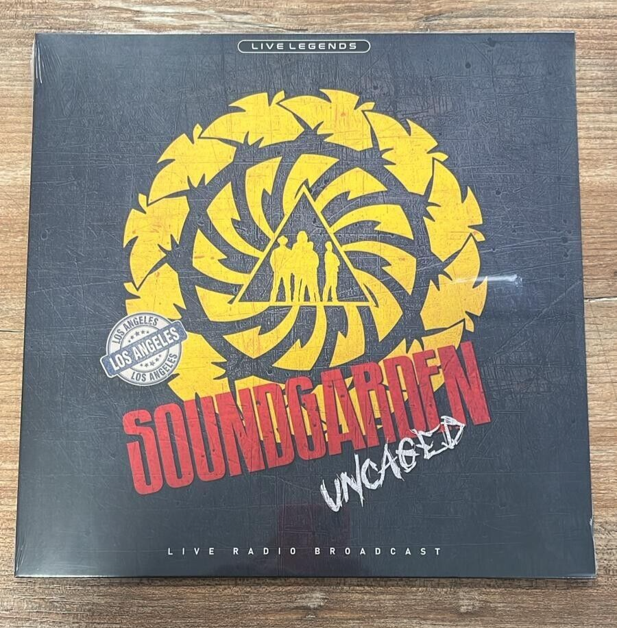 SOUNDGARDEN - Uncaged (LP) Clear Vinyl - Live Radio Broadcast - Sealed/Sigillato