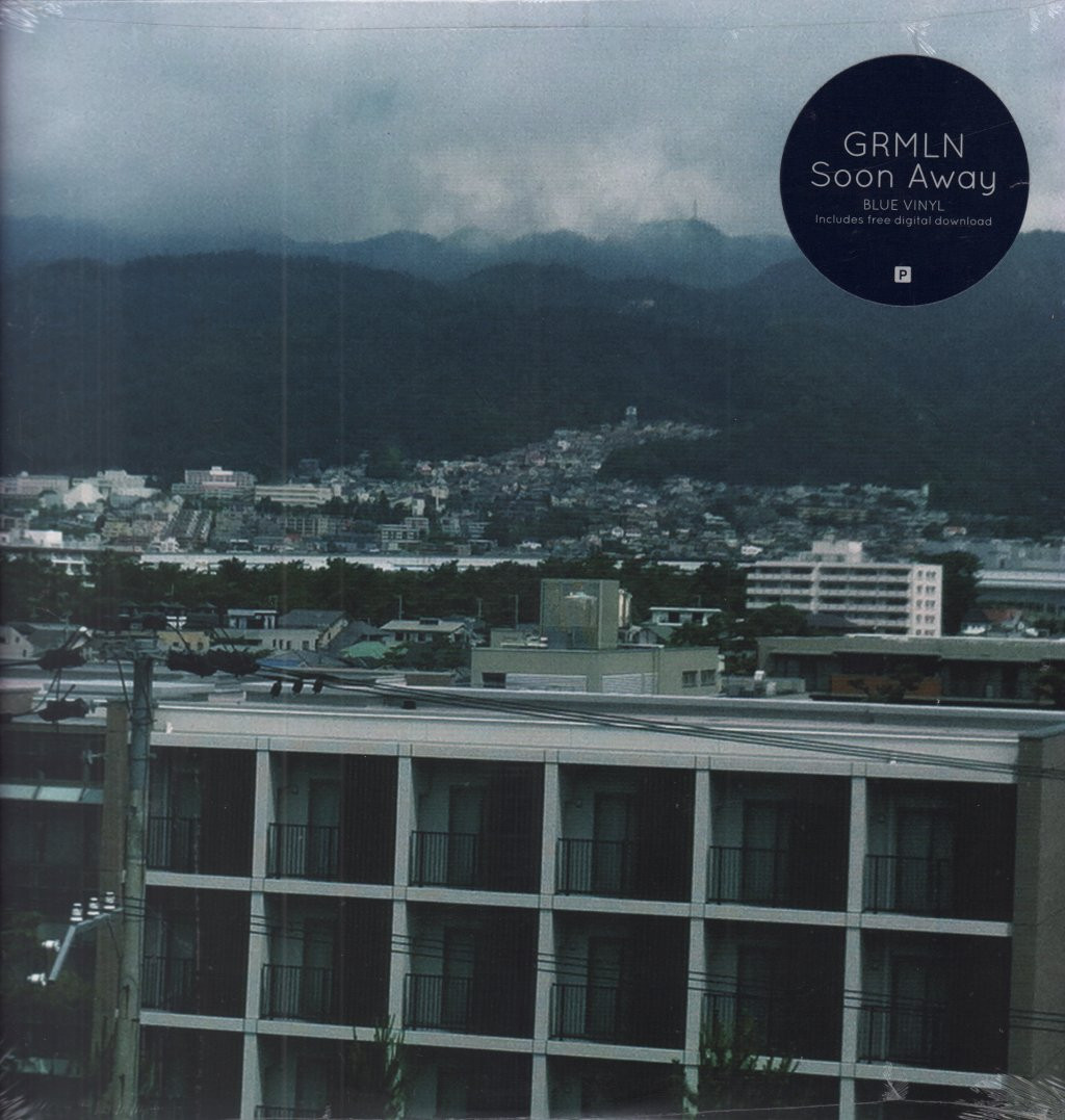 Grmln Soon Away LP vinyl USA Carpark 2014 limited edition 10 track blue vinyl lp