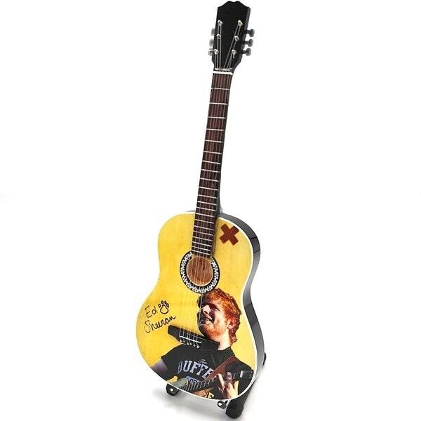 Ed Sheeran Tribute - Chitarra acustica in miniatura - Mini Guitar Mini Guitarra