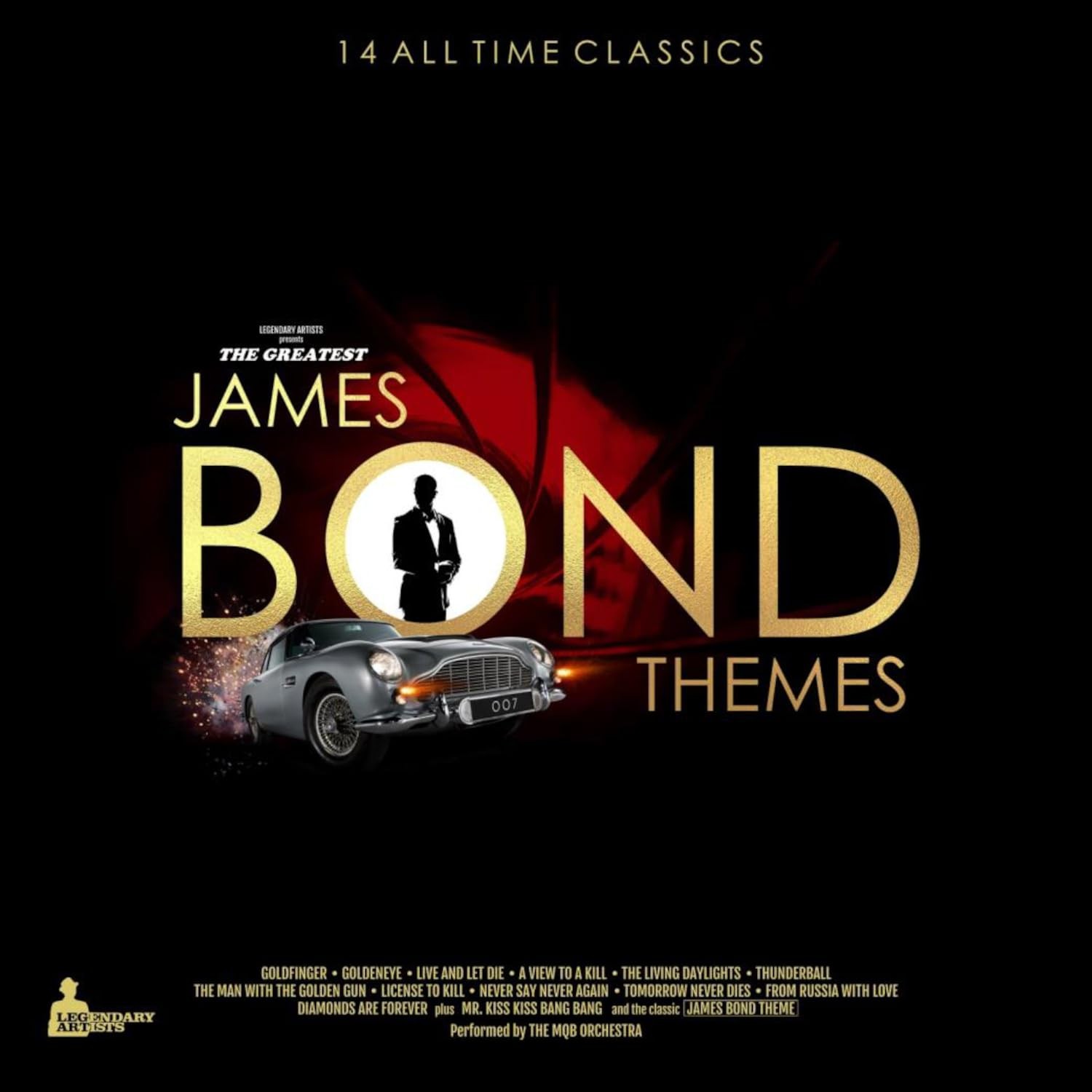 MQB Orchestra The Greatest James Bond Themes (Vinyl LP)