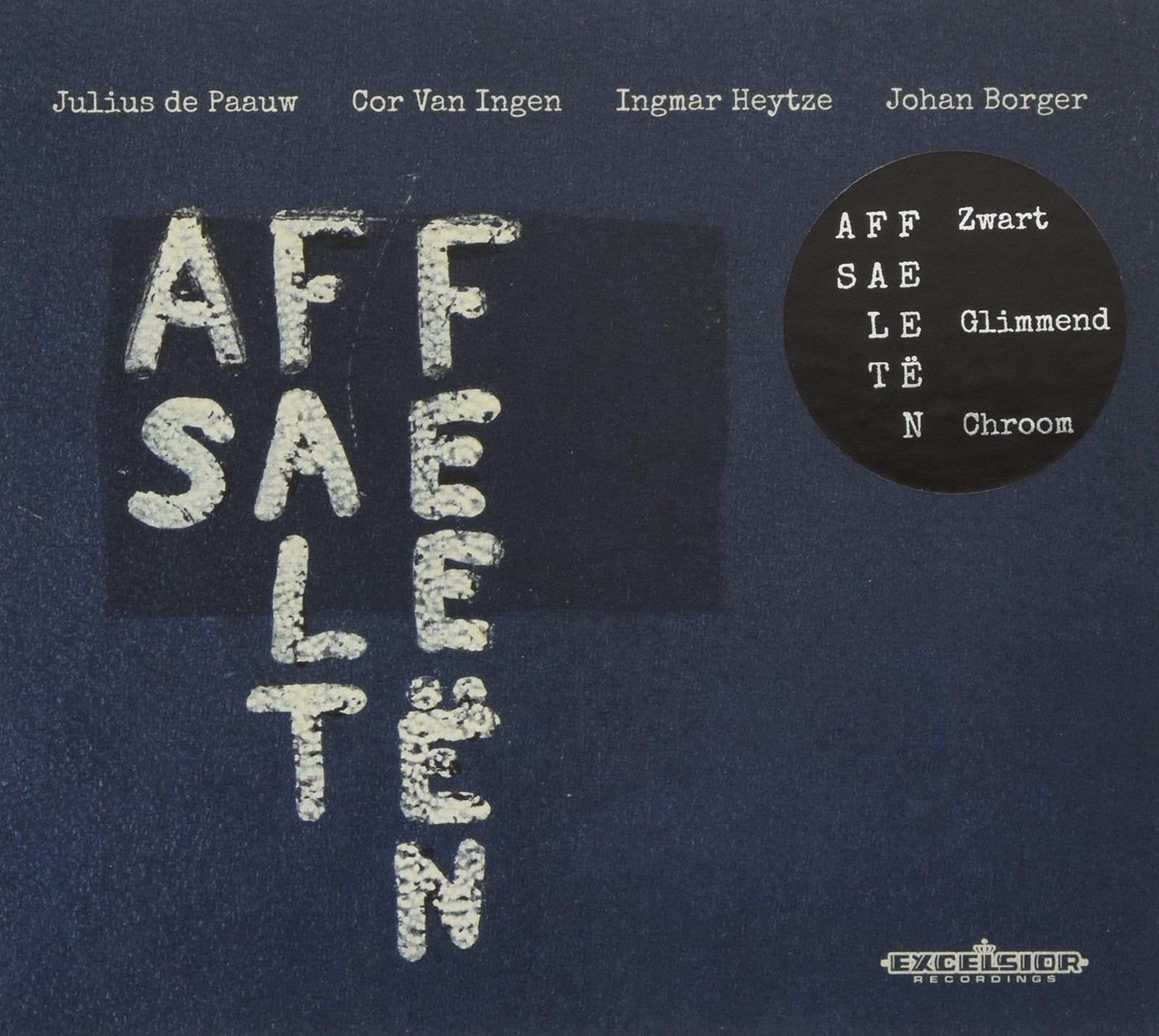 Asfaltfeeen Zwart Glimmend Chroom (CD)