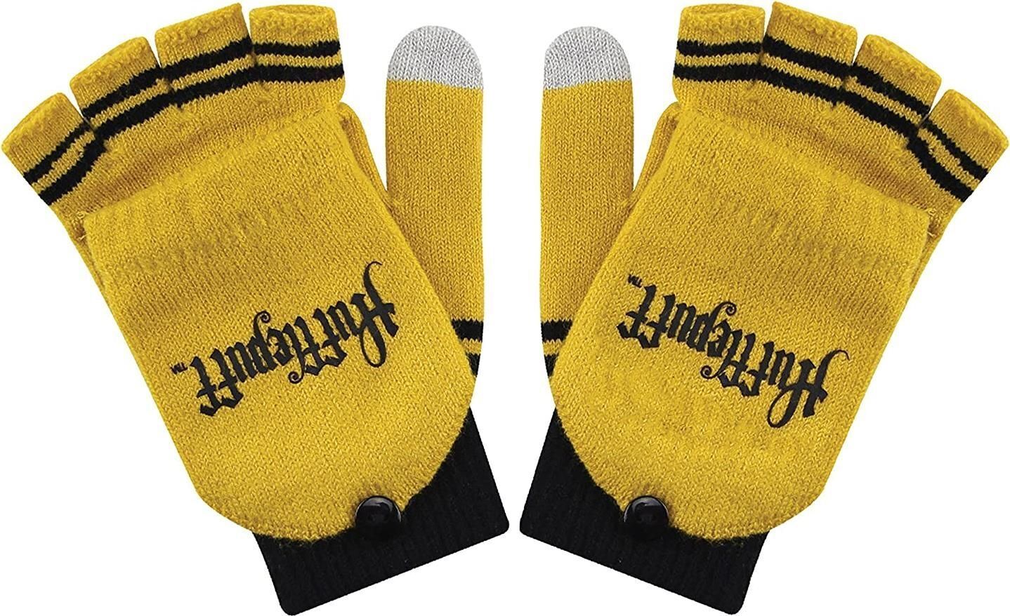 Gadget - Harry Potter: Cinereplicas - Hufflepuff (Fingerless Gloves / Guanti Rim