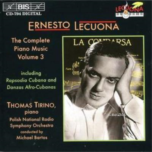 Ernesto Lecuona Lecuona/complete Piano Music - Vol 3 (CD) Album
