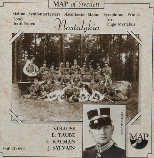 Malmo Symfoniorkesters Blasorkester Strauss/Taube/Kalman/Sylvain: Nostalgia (CD)