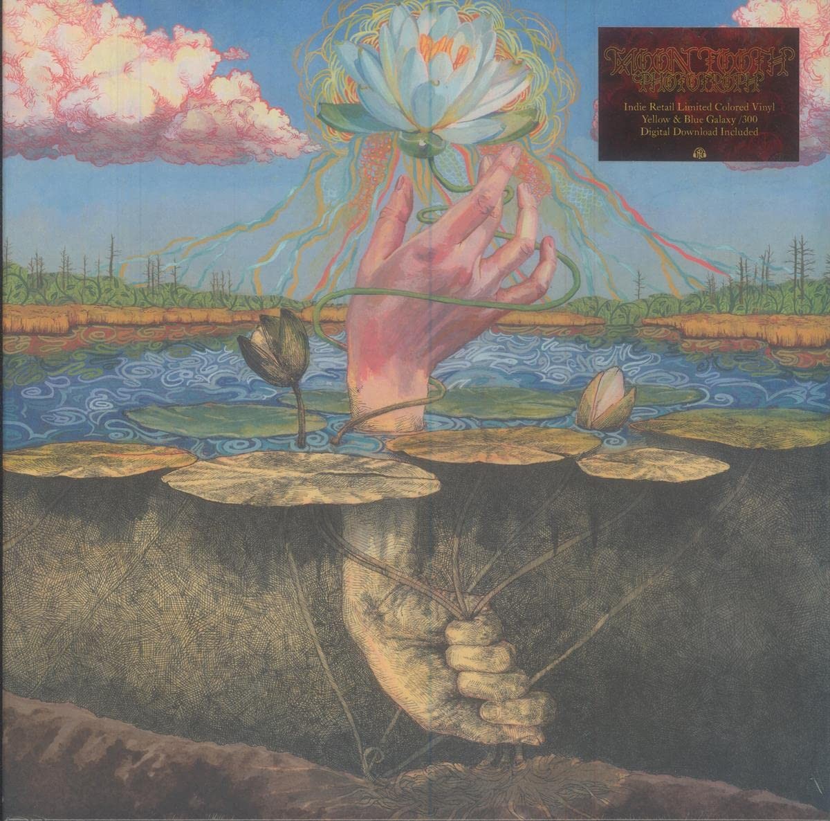 Moon Tooth Moon Tooth ‎- Phototroph 2022 Indie Exclusive Yellow & Blue Galaxy