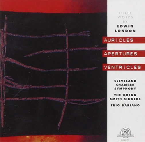 Edwin London Edwin London: Auricles/Apertures/Ventricles (CD) Album