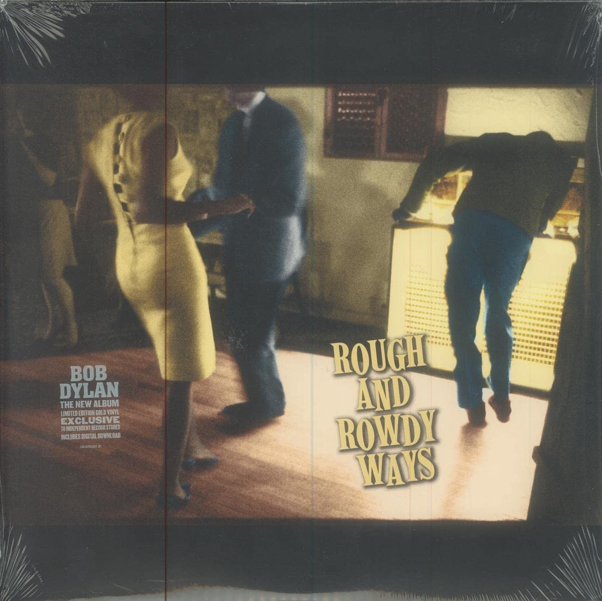 Bob Dylan Rough And Rowdy Ways - Gold Vinyl + Postcard (Vinyl LP)